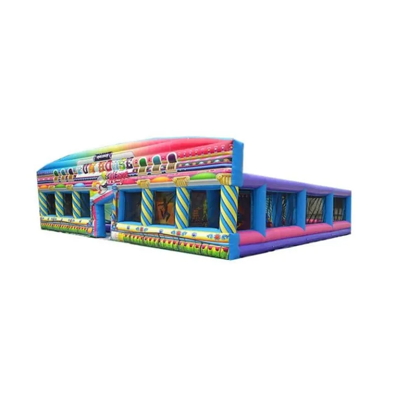 Carnival Fun House Inflatable Maze