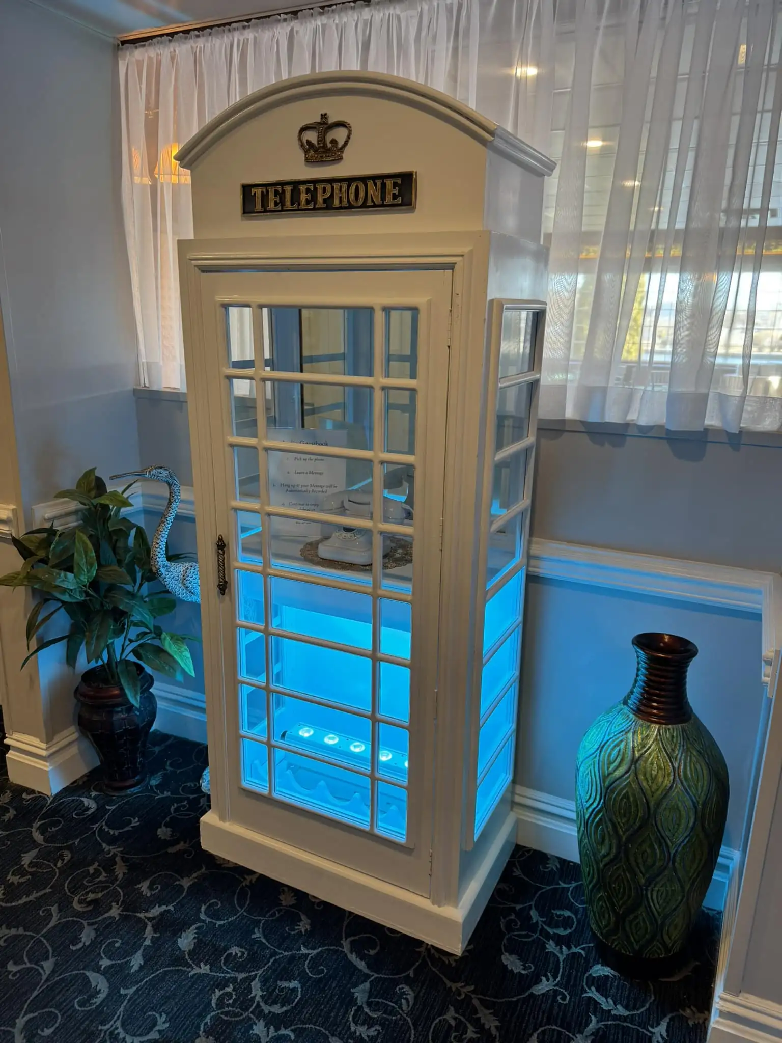 Audio Guest Book Phone Booth