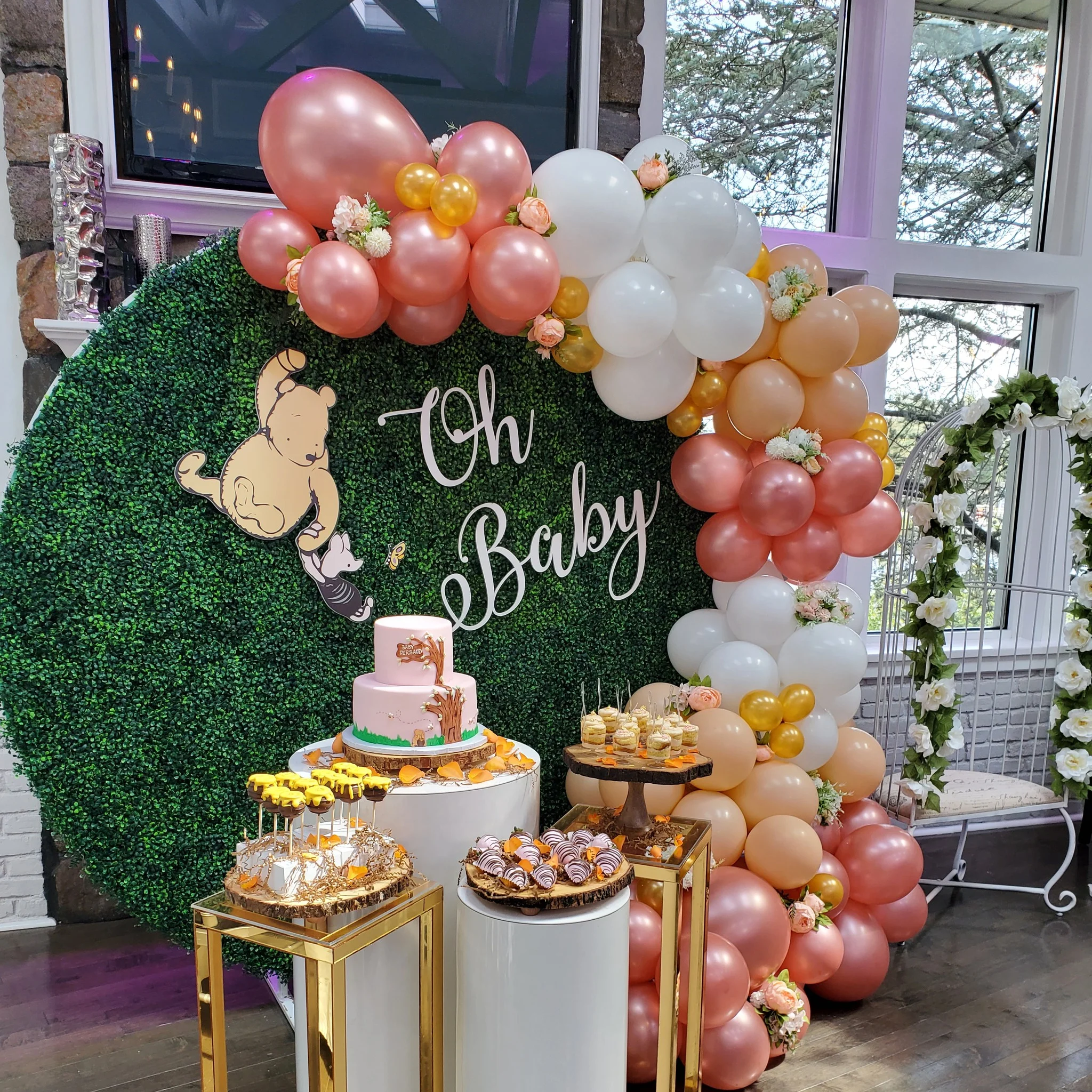 Bridal shower entrance