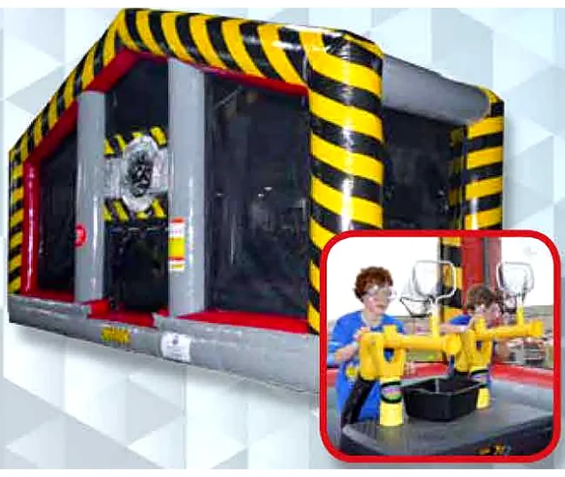 Inflatable Atomic Cannonball Blaster Zone