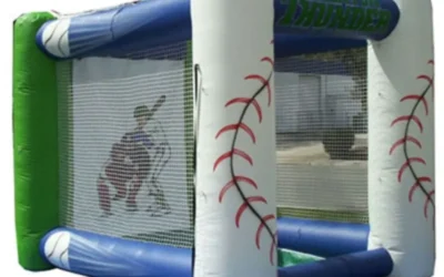 Speed Pitch Inflatable Baseball Game
