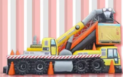 Crane Slider Inflatable Slide