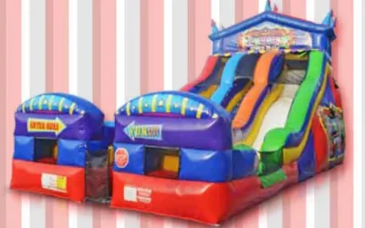 Fun House Inflatable Slide