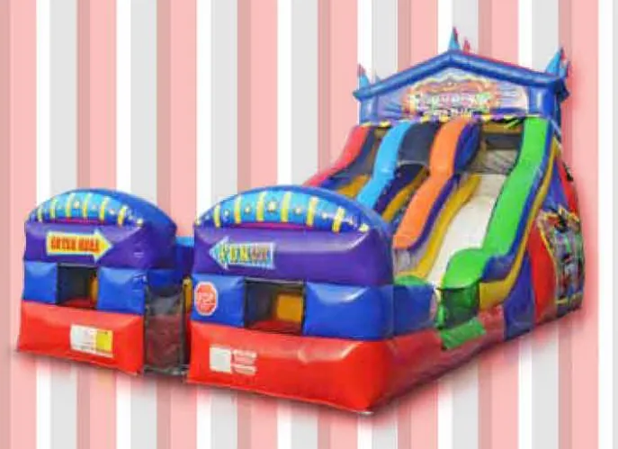 Fun House Inflatable Slide, Long Island Event Rentals Fun House Inflatable Slide, Long Island Event Rentals