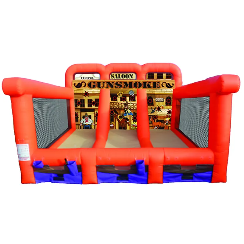 Gunsmoke Shooting Gallery, Inflatable Games, Long Island Event Rentals