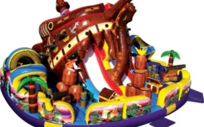 Treasure Island Inflatable Obstacle Course