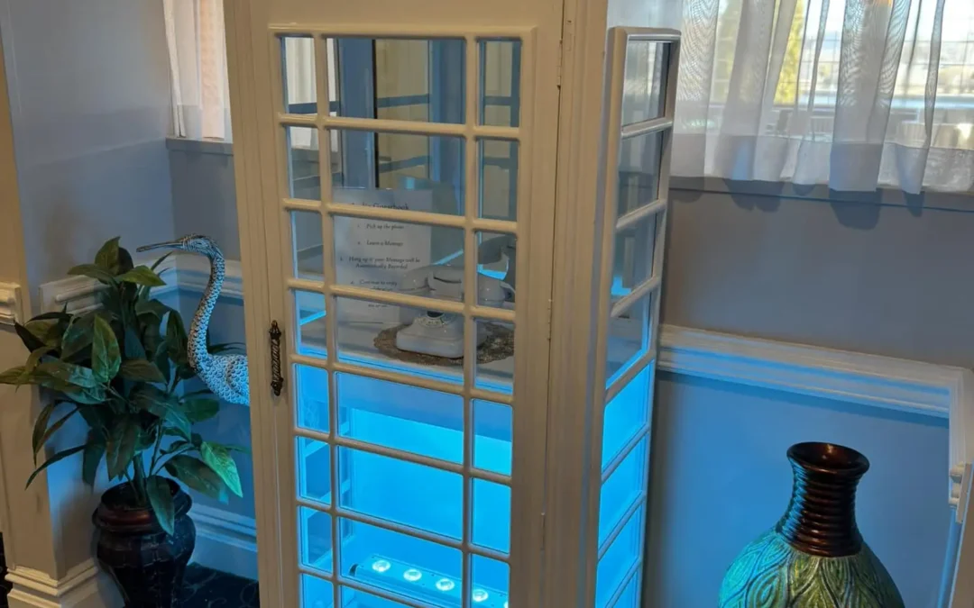 Audio Guest Book Phone Booth